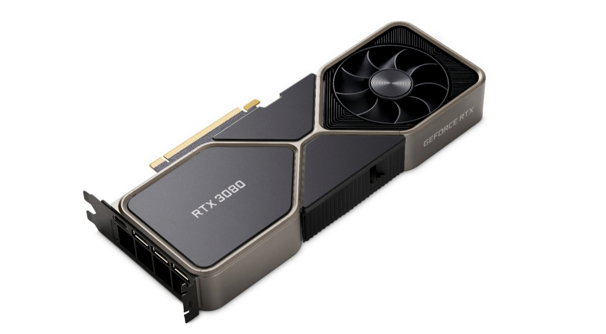 the Nvidia GeForce RTX 3080 is approximately 11.2 inches long, 4.4 inches in height, and 2 inches in width